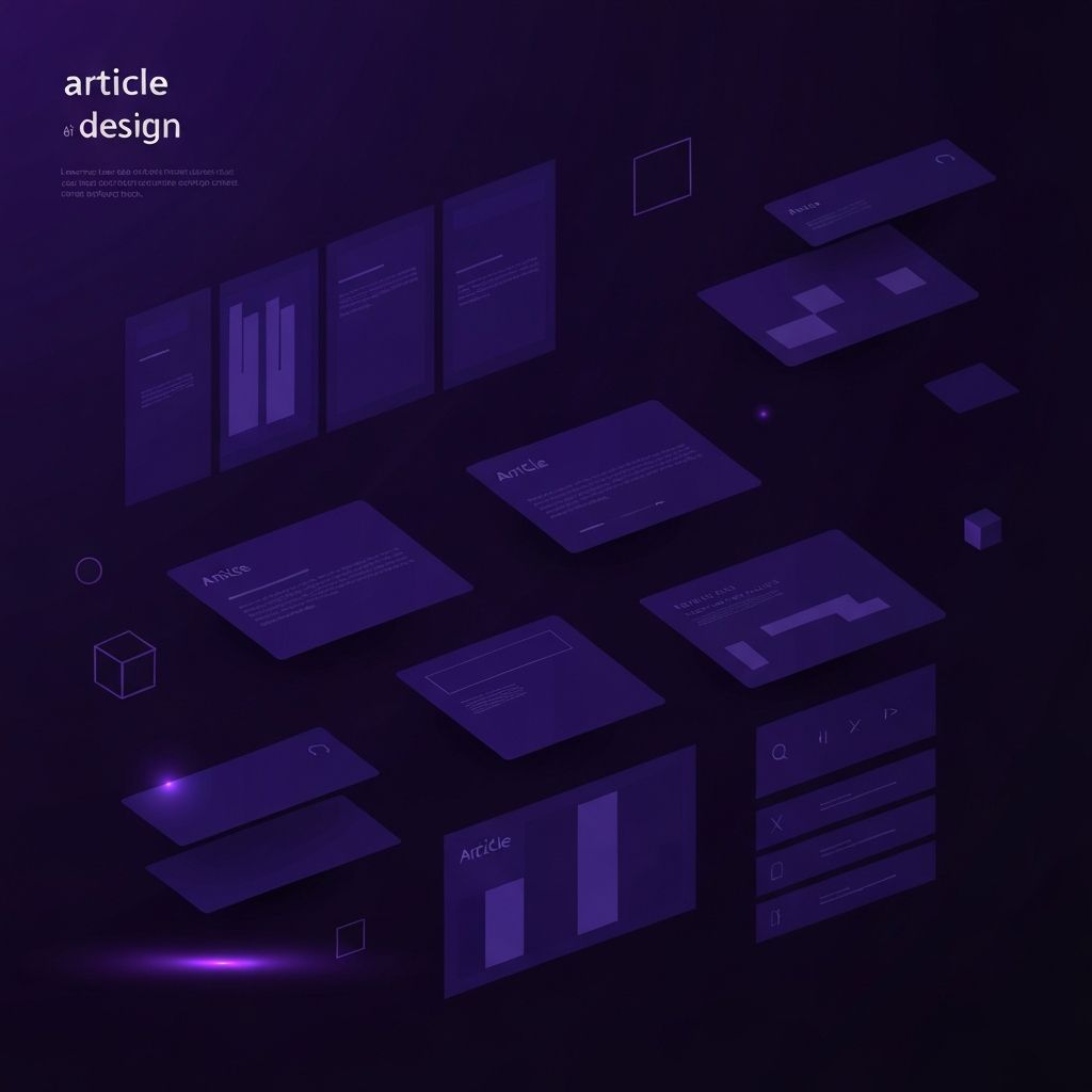 Article Web Design