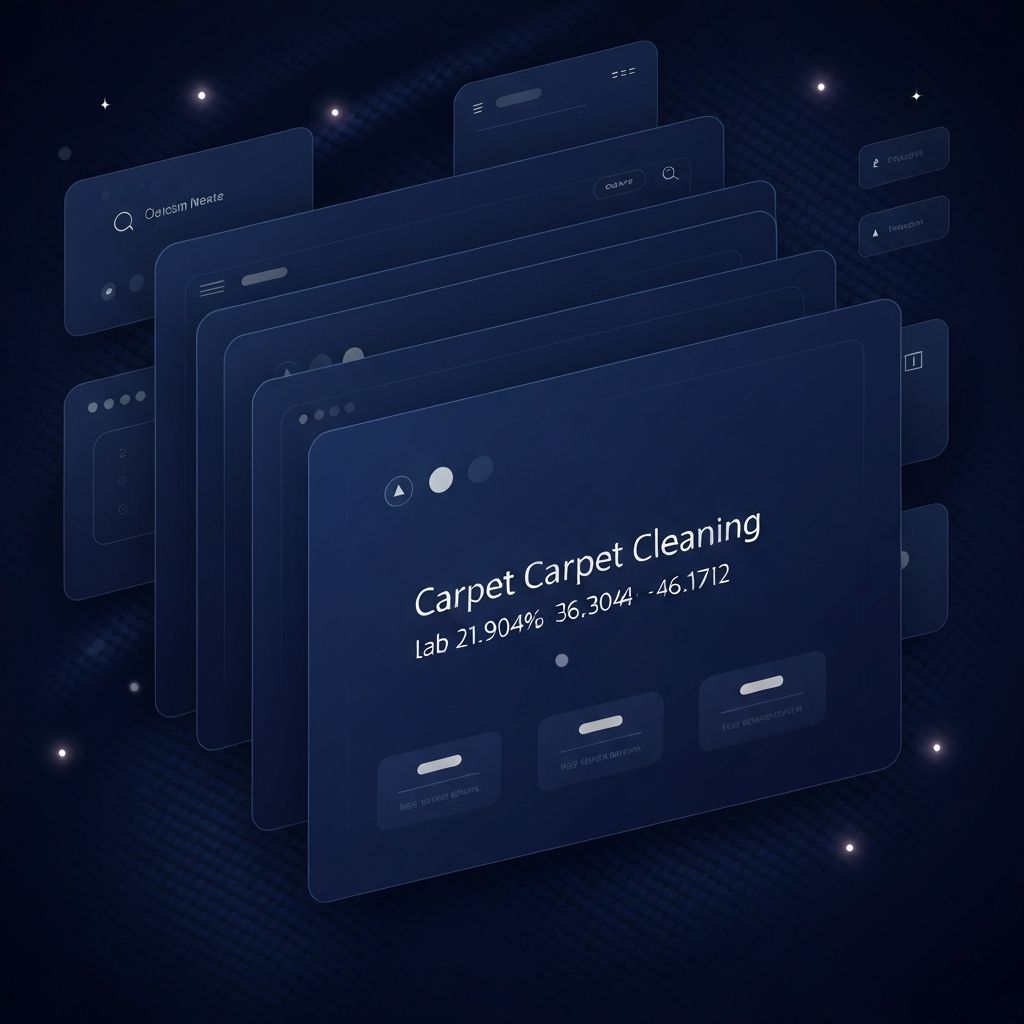 Carpet Cleaning Web Design Services