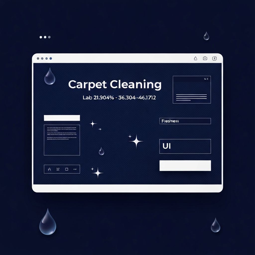 Carpet Cleaning Web Design