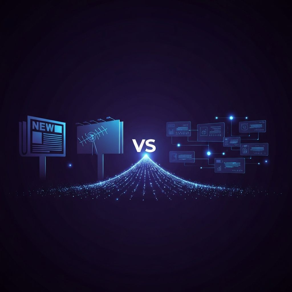 Digital Marketing Strategy vs Traditional