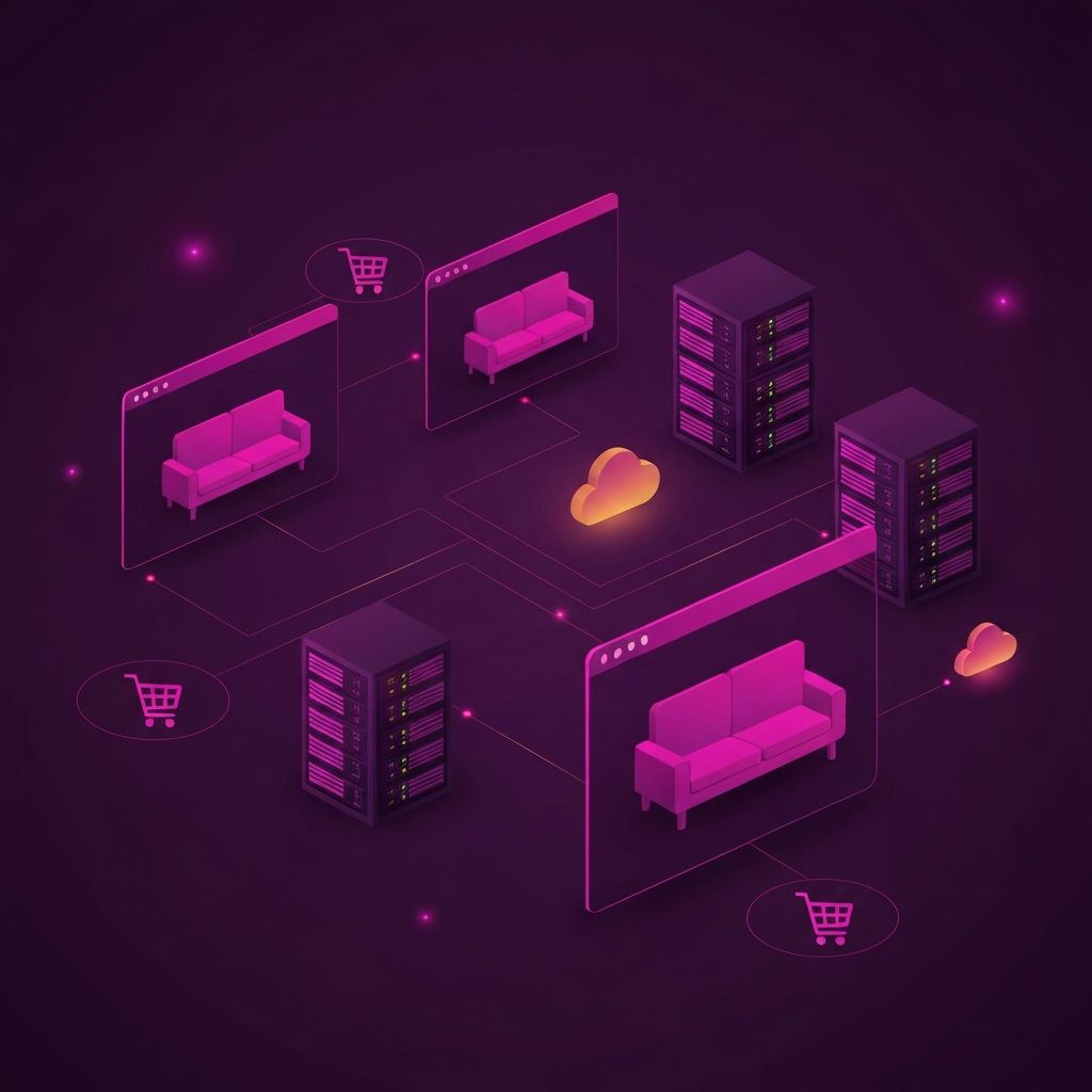 Furniture Ecommerce Web Design and Hosting
