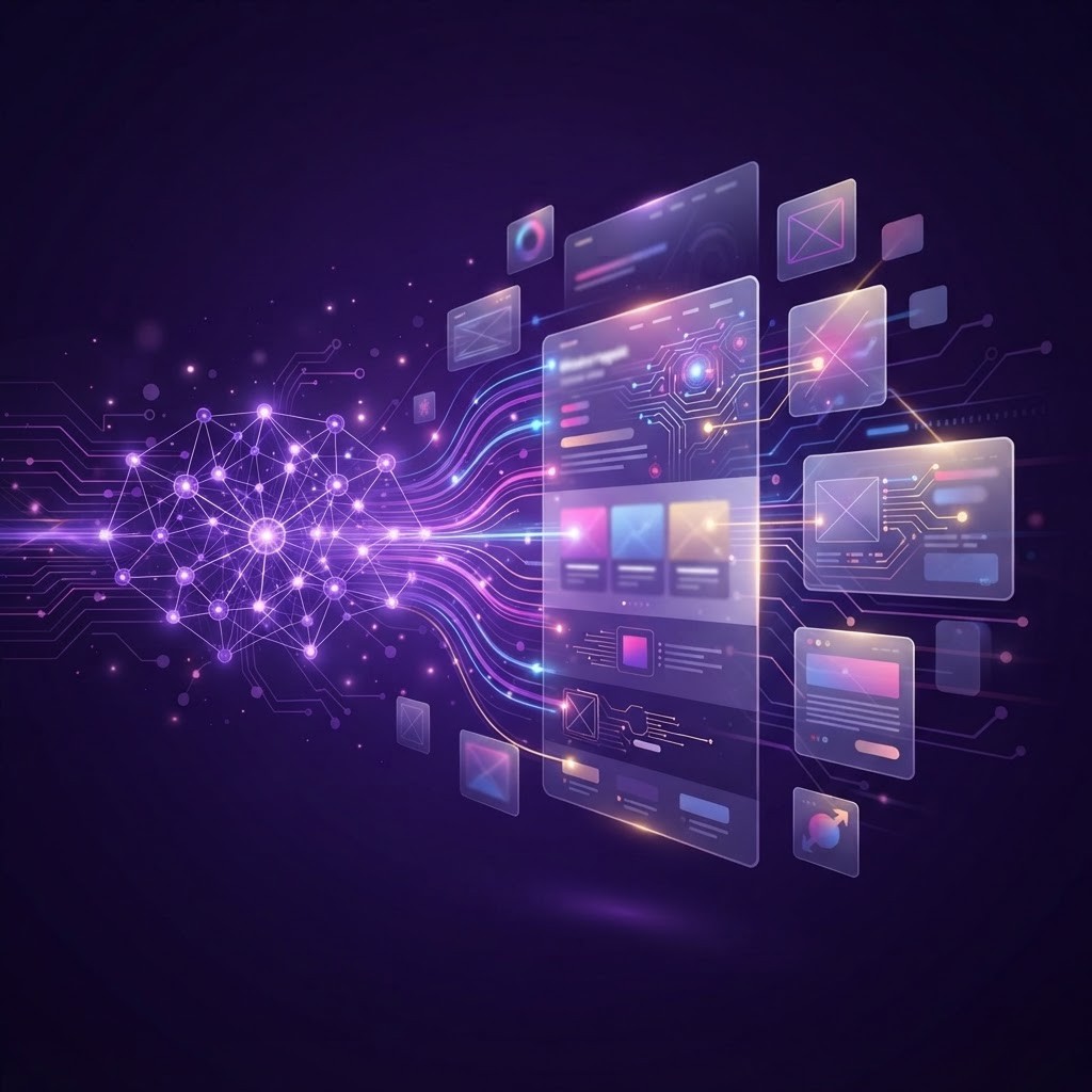How AI Web Design Works