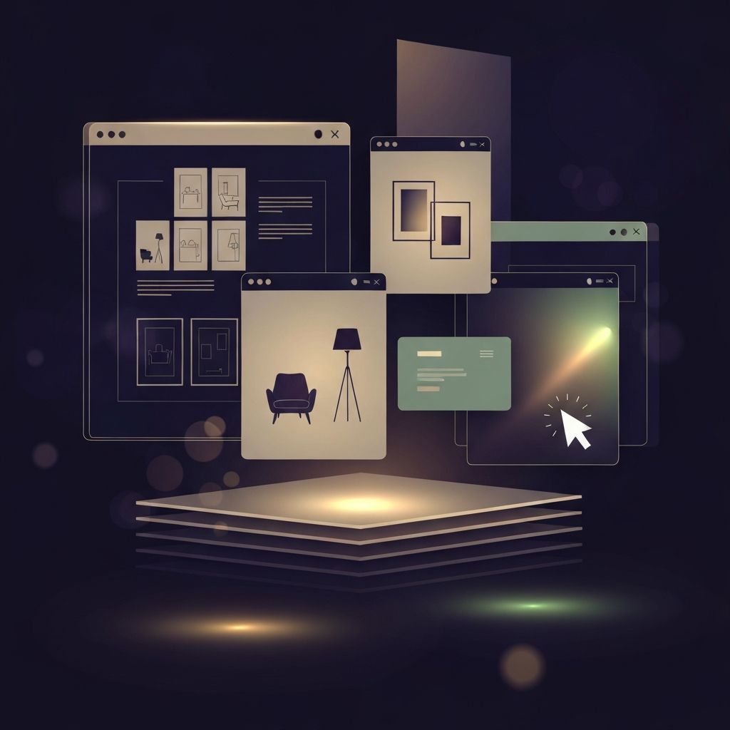 Interior Design Web Page Templates