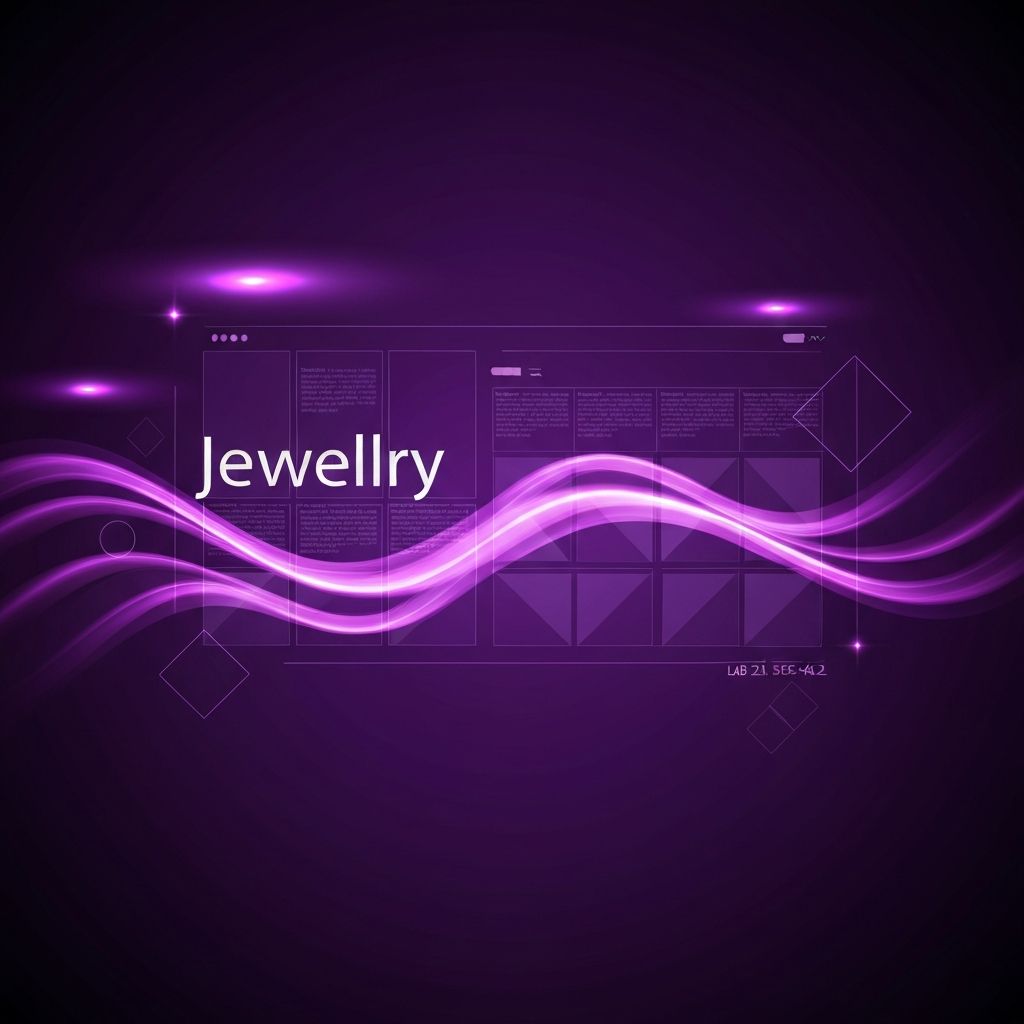 Jewellery Web Page Design