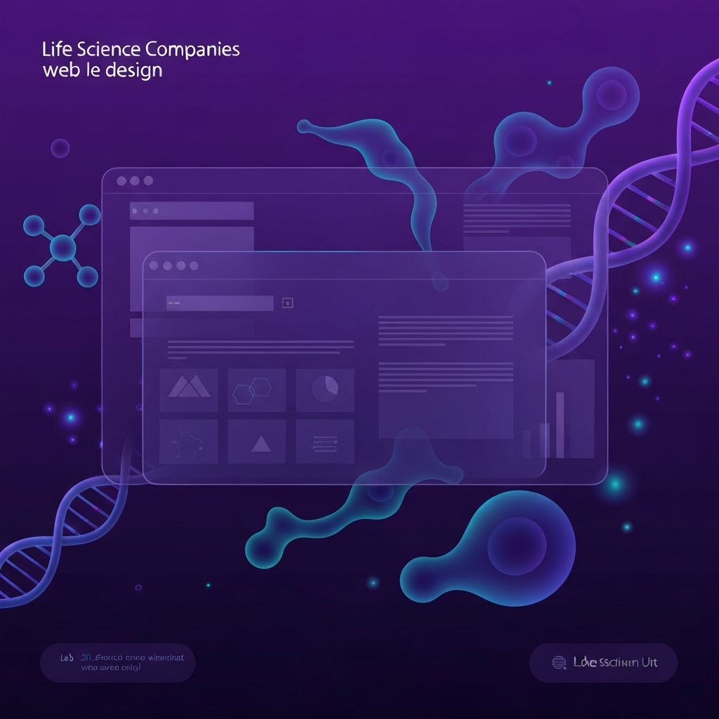 Life Science Companies Web Design