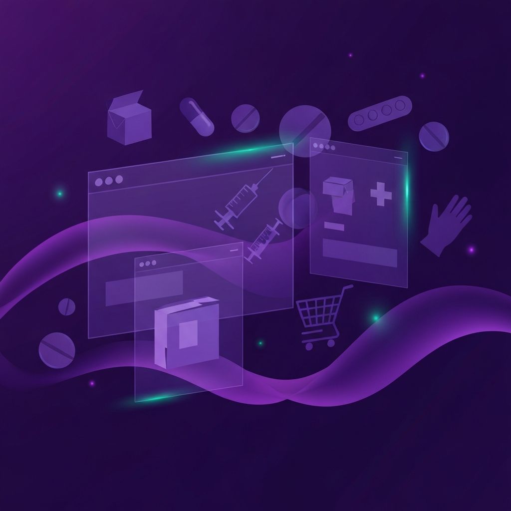 Medical Supplies Web Design