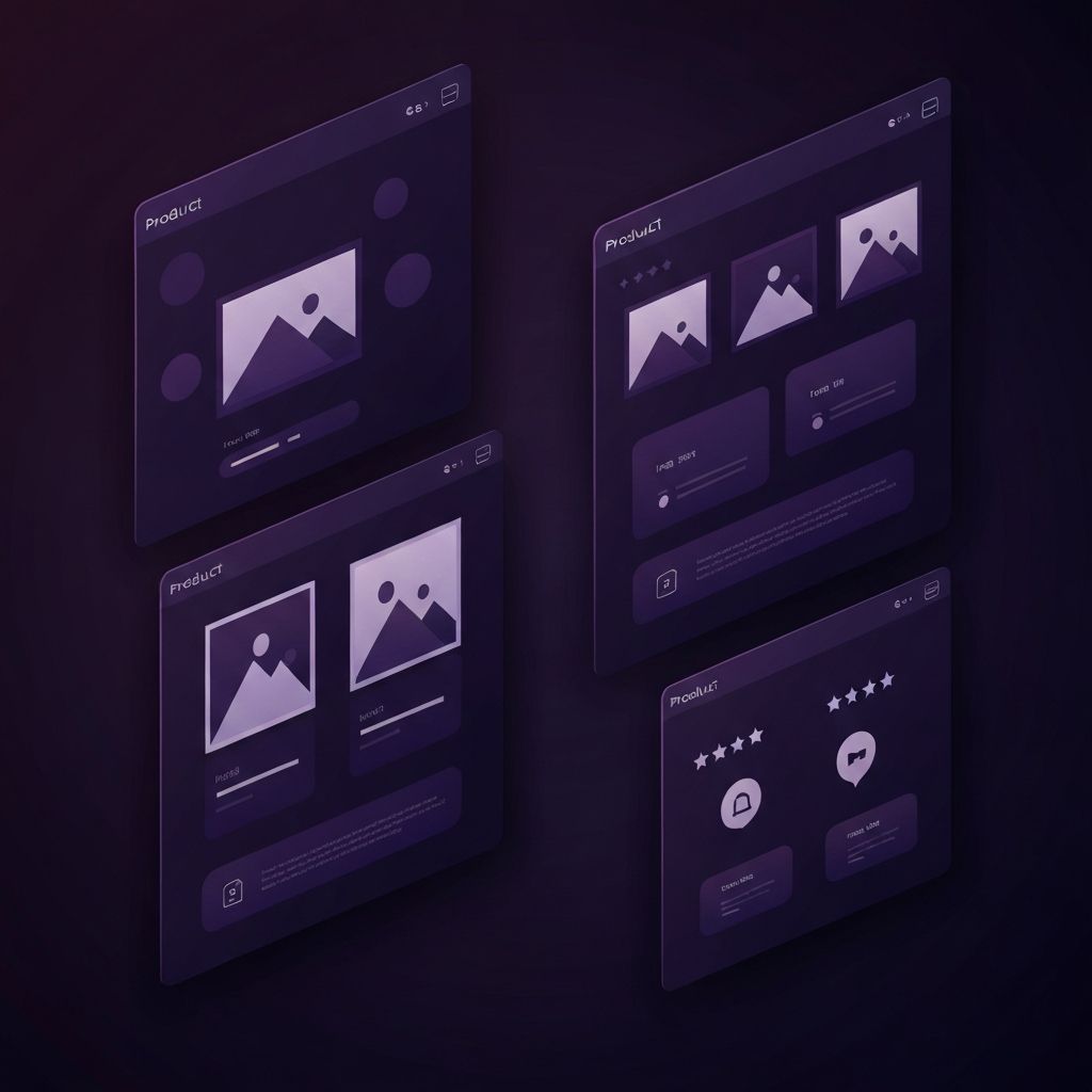 Product Web Page Design