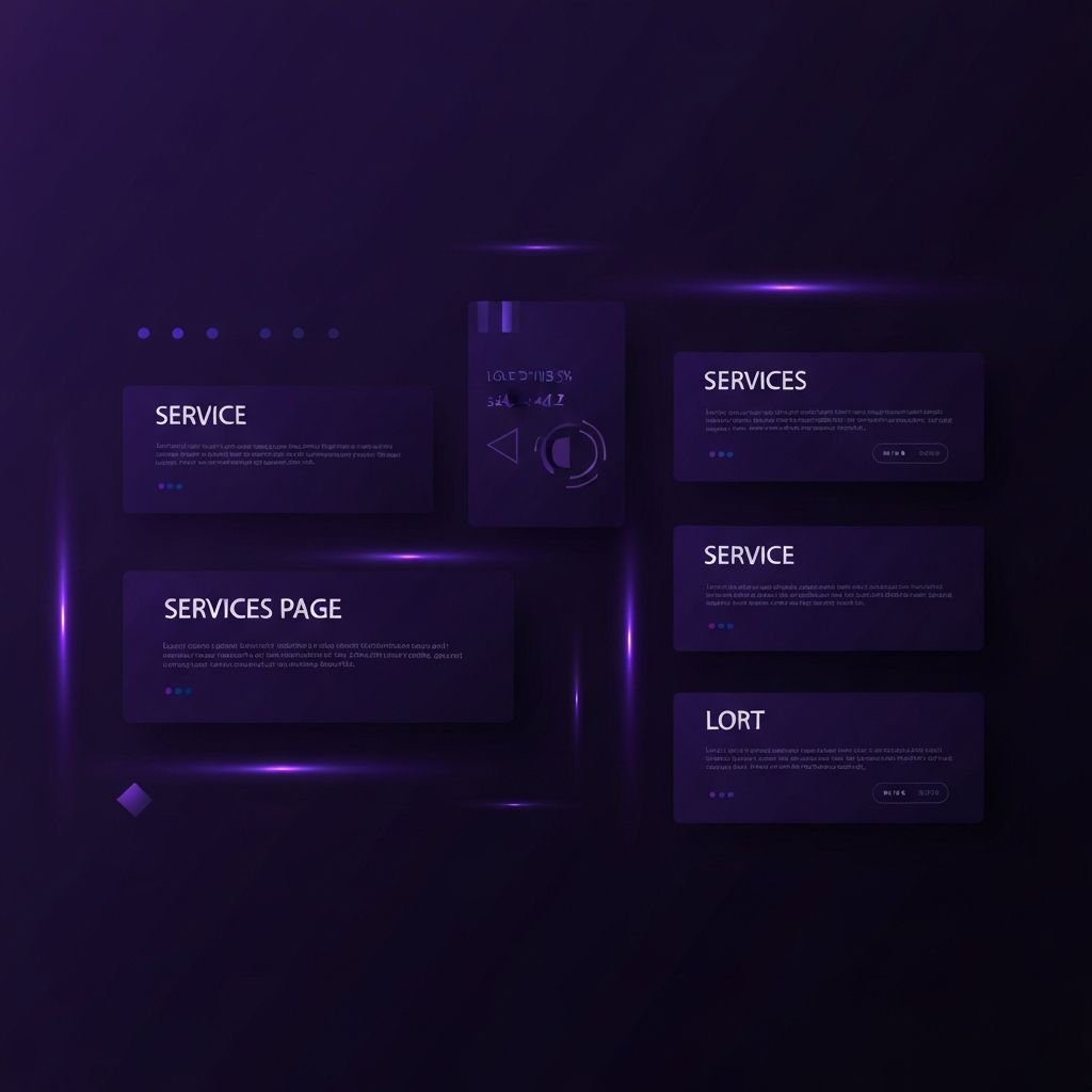 Services Page Web Design