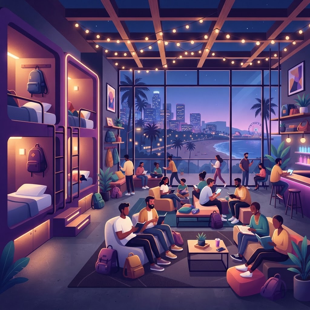 Top 10 Best Hostels in Los Angeles