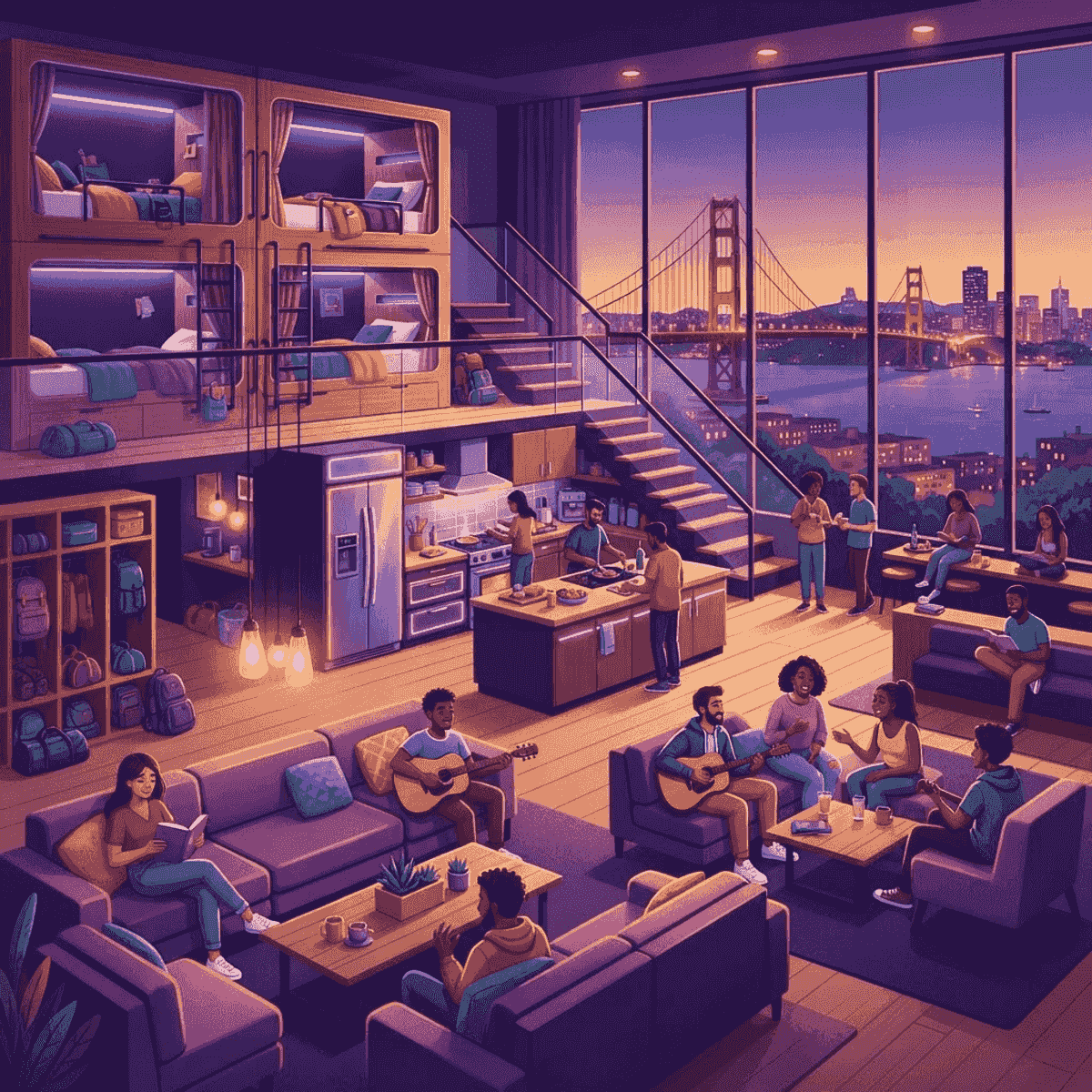 Top 10 Best Hostels in San Francisco
