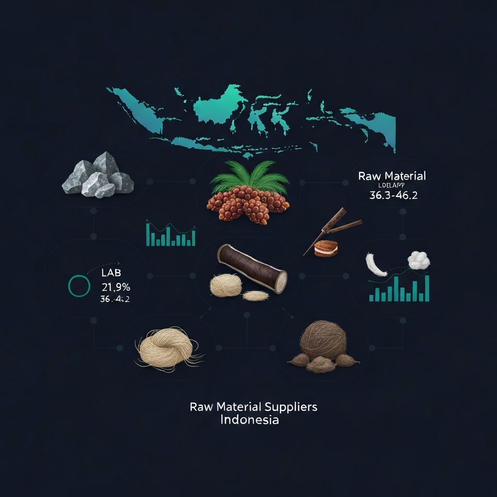 Top 10 Best Raw Material Suppliers in Indonesia