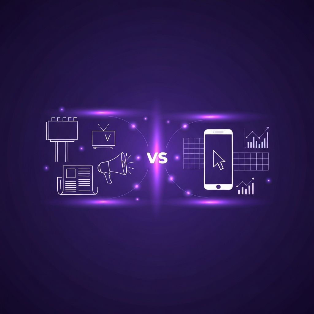 Traditional Marketing vs Digital