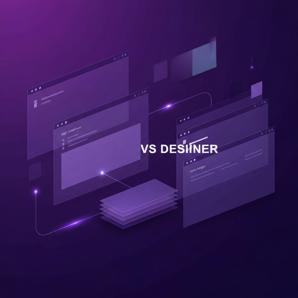 Web Developer vs Web Designer