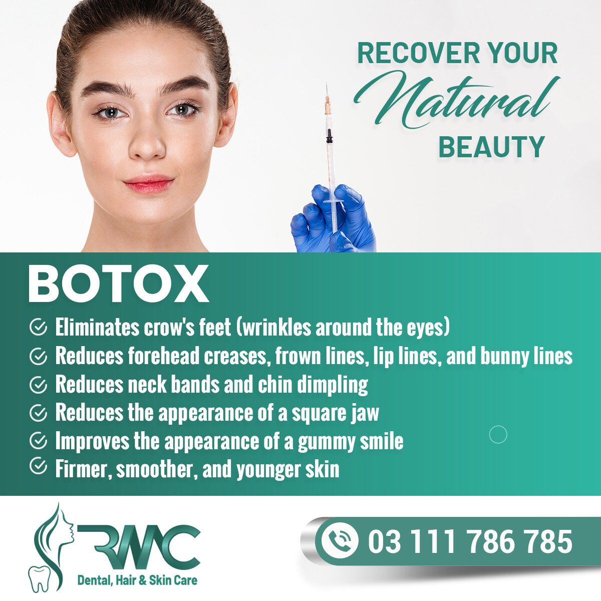 Botox injection - Botox hair treatment - Botox treatment