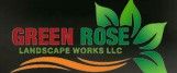 green rose landscape