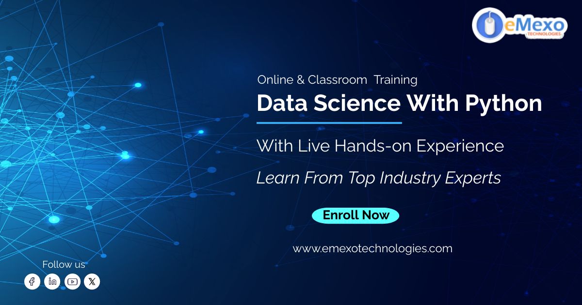 Master Data Science with Python at eMexo Technologies