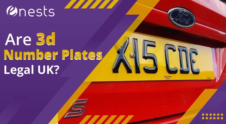 Are 3d Number Plates Legal UK?